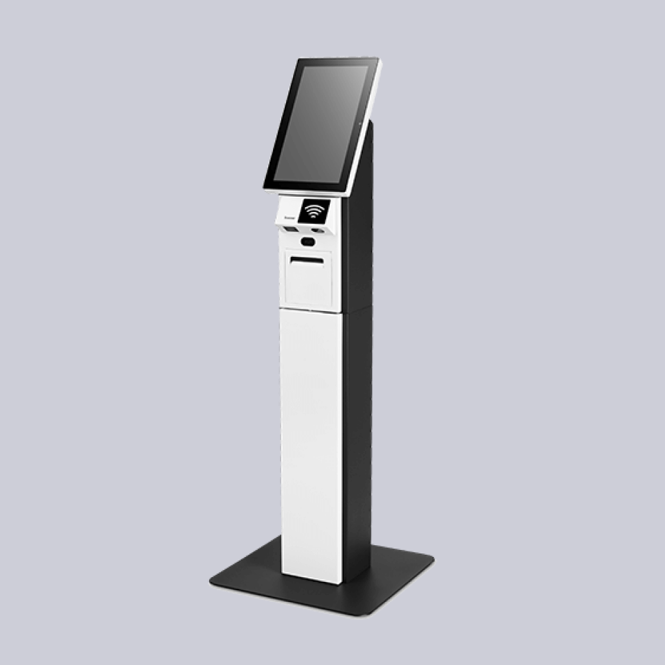 WaitWell kiosk stand