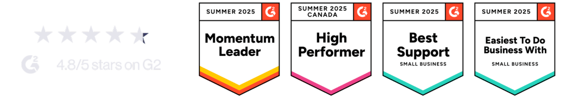 G2 badges summer 2025