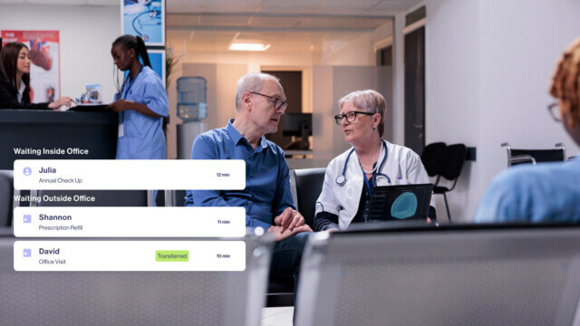 Clinic reception - image