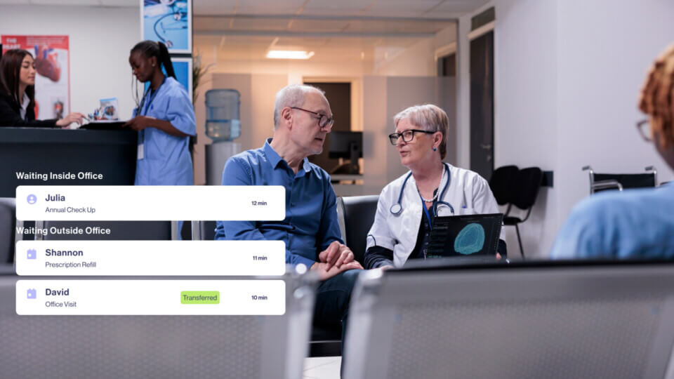 Clinic reception - image