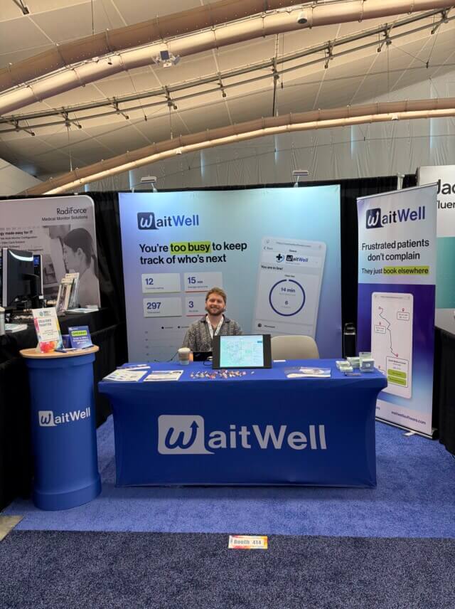 WaitWell at healthcare conference
