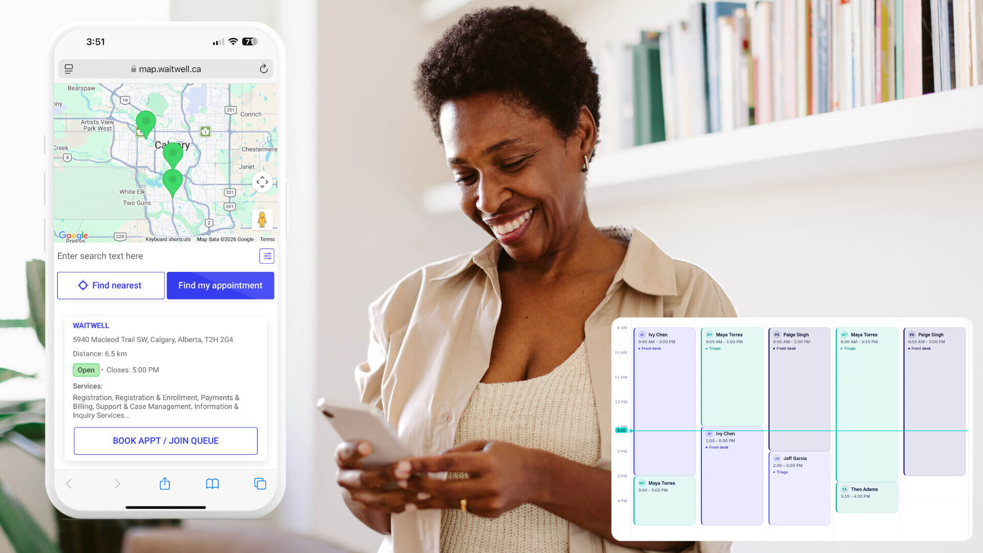 multi-location scheduling