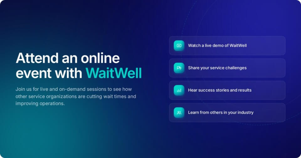 WaitWell webinars